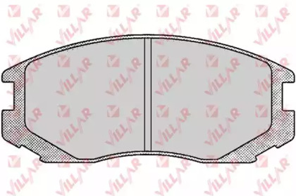 Комплект тормозных колодок VILLAR 626.0502