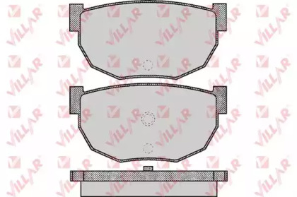 Комплект тормозных колодок VILLAR 626.0503