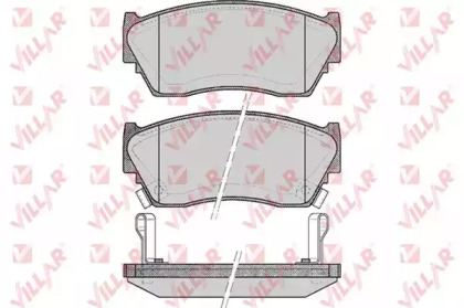 Комплект тормозных колодок VILLAR 626.0520