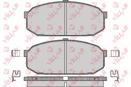 Комплект тормозных колодок VILLAR 626.0526
