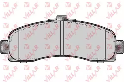 Комплект тормозных колодок VILLAR 626.0539
