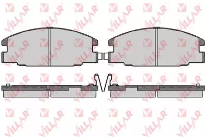 Комплект тормозных колодок VILLAR 626.0544