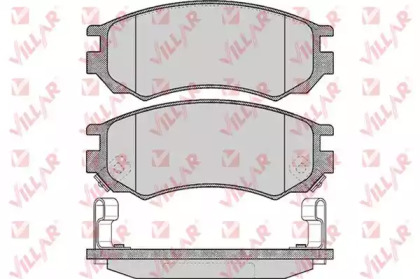 Комплект тормозных колодок VILLAR 626.0548