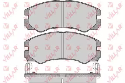 Комплект тормозных колодок VILLAR 626.0565