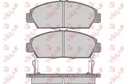 Комплект тормозных колодок VILLAR 626.0567
