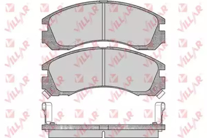 Комплект тормозных колодок VILLAR 626.0578