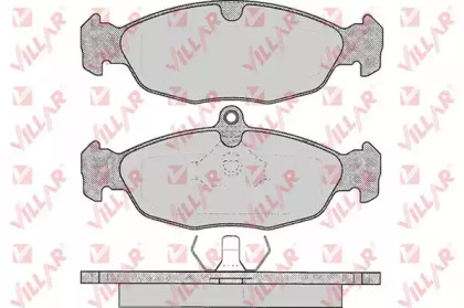 Комплект тормозных колодок VILLAR 626.0599
