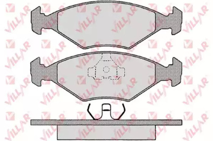 Комплект тормозных колодок VILLAR 626.0679