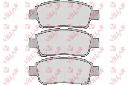 Комплект тормозных колодок VILLAR 626.0700