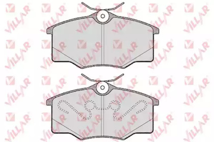 Комплект тормозных колодок VILLAR 626.0762