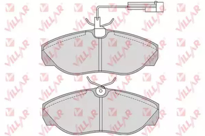 Комплект тормозных колодок VILLAR 626.0774
