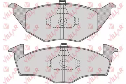 Комплект тормозных колодок VILLAR 626.0776