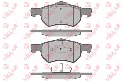 Комплект тормозных колодок VILLAR 626.0841