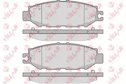 Комплект тормозных колодок VILLAR 626.0939