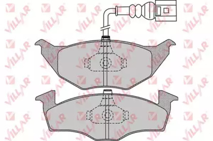 Комплект тормозных колодок VILLAR 626.0972