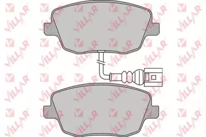 Комплект тормозных колодок VILLAR 626.0973