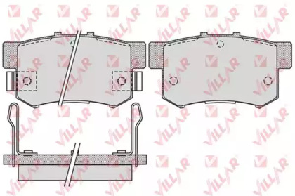 Комплект тормозных колодок VILLAR 626.1014