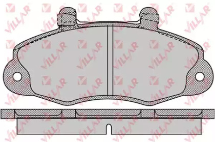 Комплект тормозных колодок VILLAR 626.1059