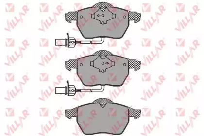 Комплект тормозных колодок VILLAR 626.1119
