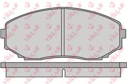 Комплект тормозных колодок VILLAR 626.1132