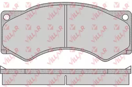 Комплект тормозных колодок VILLAR 626.1142