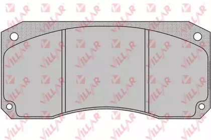 Комплект тормозных колодок VILLAR 626.1153