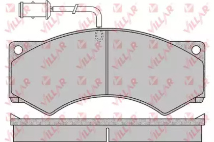 Комплект тормозных колодок VILLAR 626.1155