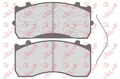 Комплект тормозных колодок VILLAR 626.1169