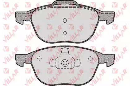 Комплект тормозных колодок VILLAR 626.1190