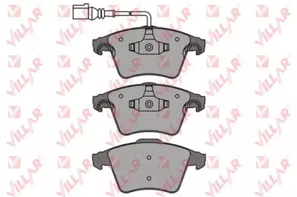 Комплект тормозных колодок VILLAR 626.1205