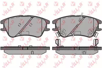 Комплект тормозных колодок VILLAR 626.1212