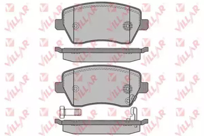 Комплект тормозных колодок VILLAR 626.1229