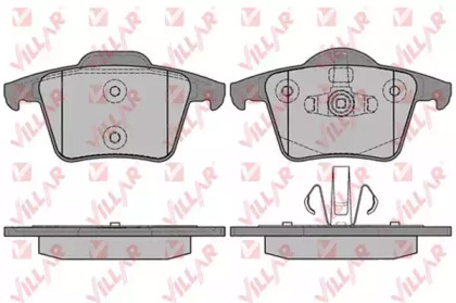 Комплект тормозных колодок VILLAR 626.1234