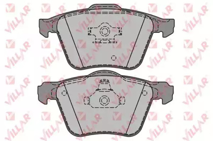 Комплект тормозных колодок VILLAR 626.1237