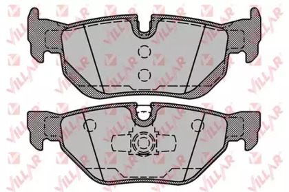 Комплект тормозных колодок VILLAR 626.1252