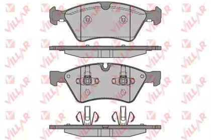 Комплект тормозных колодок VILLAR 626.1253