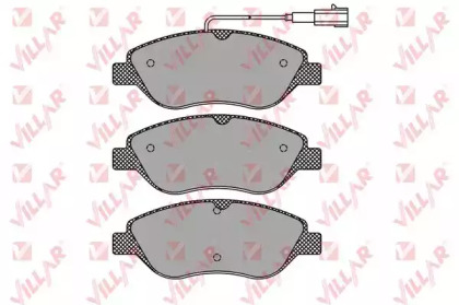 Комплект тормозных колодок VILLAR 626.1267