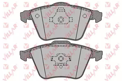 Комплект тормозных колодок VILLAR 626.1277