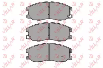Комплект тормозных колодок VILLAR 626.1322