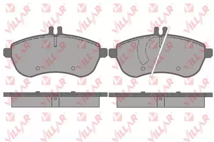 Комплект тормозных колодок VILLAR 626.1340