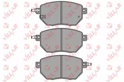 Комплект тормозных колодок VILLAR 626.1342