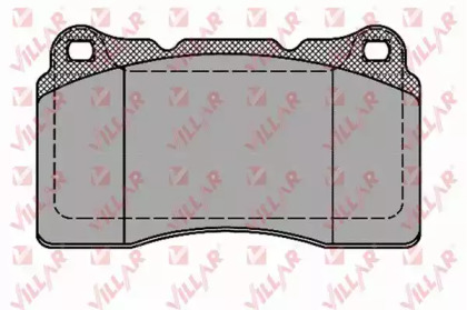 Комплект тормозных колодок VILLAR 626.1394