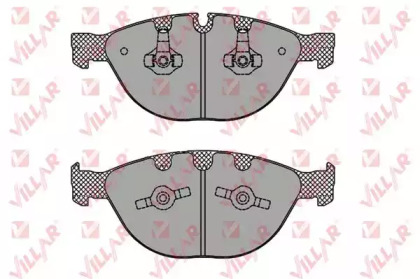 Комплект тормозных колодок VILLAR 626.1410
