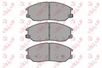 Комплект тормозных колодок VILLAR 626.1448