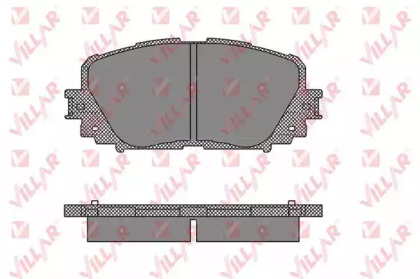 Комплект тормозных колодок VILLAR 626.1459