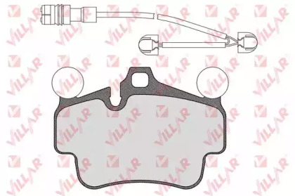 Комплект тормозных колодок VILLAR 626.1559A