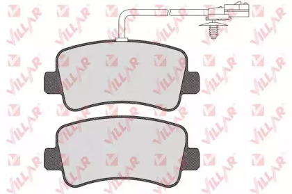 Комплект тормозных колодок VILLAR 626.1578