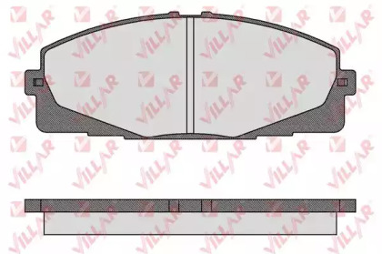 Комплект тормозных колодок VILLAR 626.1595