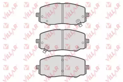 Комплект тормозных колодок VILLAR 626.1633