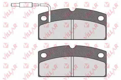 Комплект тормозных колодок VILLAR 626.1649